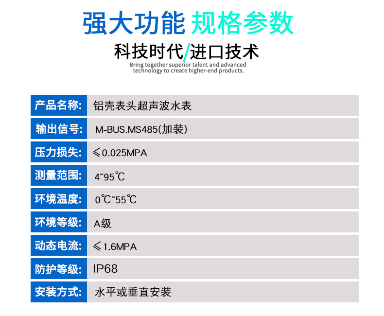 雙聲道超聲波水表